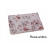 Copriletto leggero su tessuto jacquard in puro cotone Gabel "Peony"