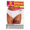 3 Slip Midi donna in morbido cotone elasticizzato Garda