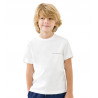 Maglia - T-Shirt in cotone tinta unita manica corta bambino e ragazzo Lotto