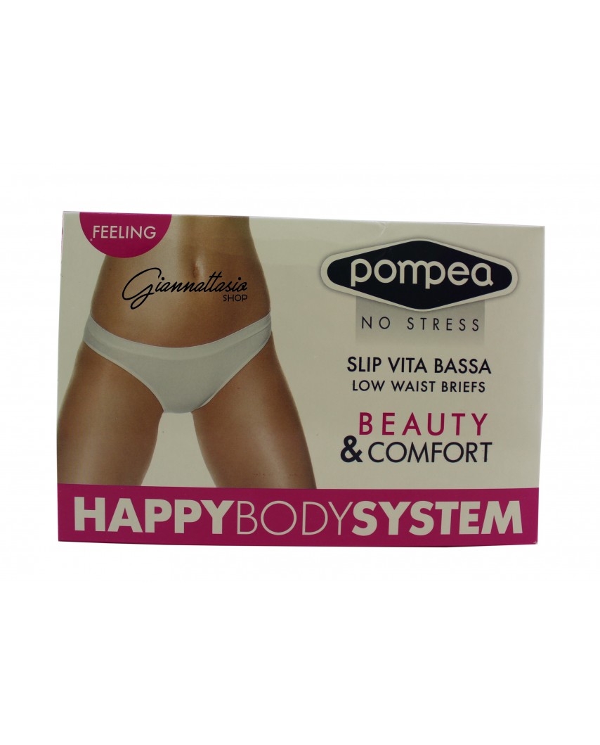 slip pompea vita bassa