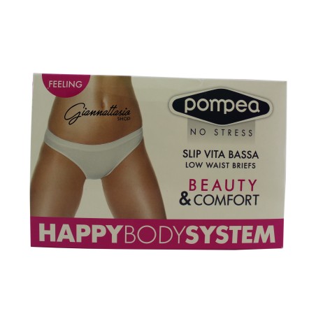 slip pompea vita bassa